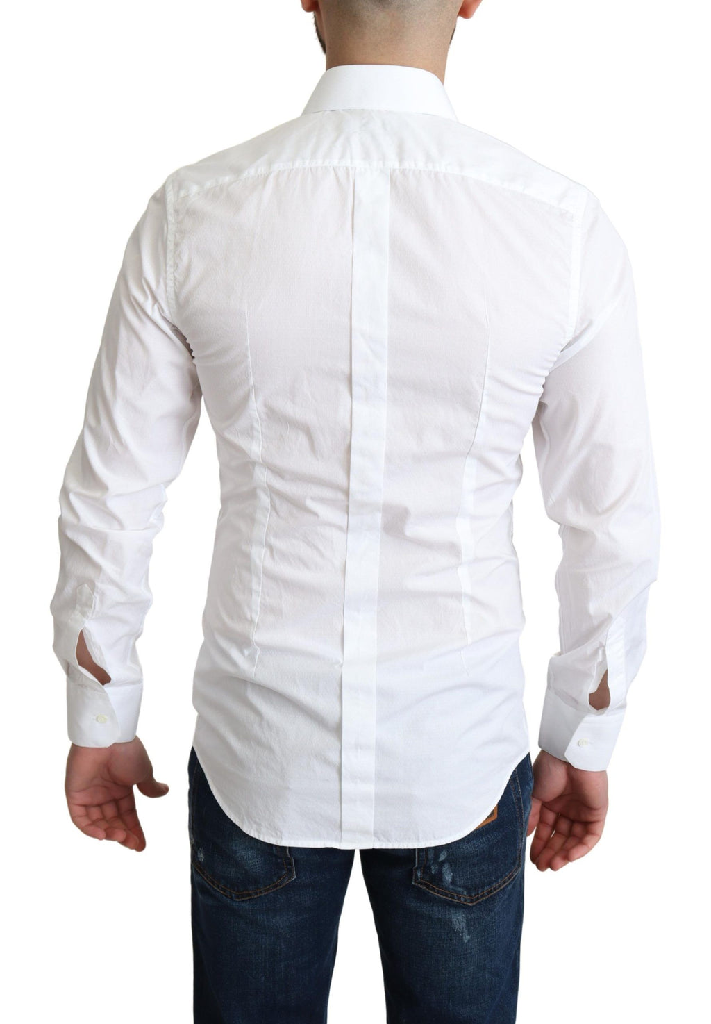 Dolce & Gabbana White Dress Shirt for Men detail view