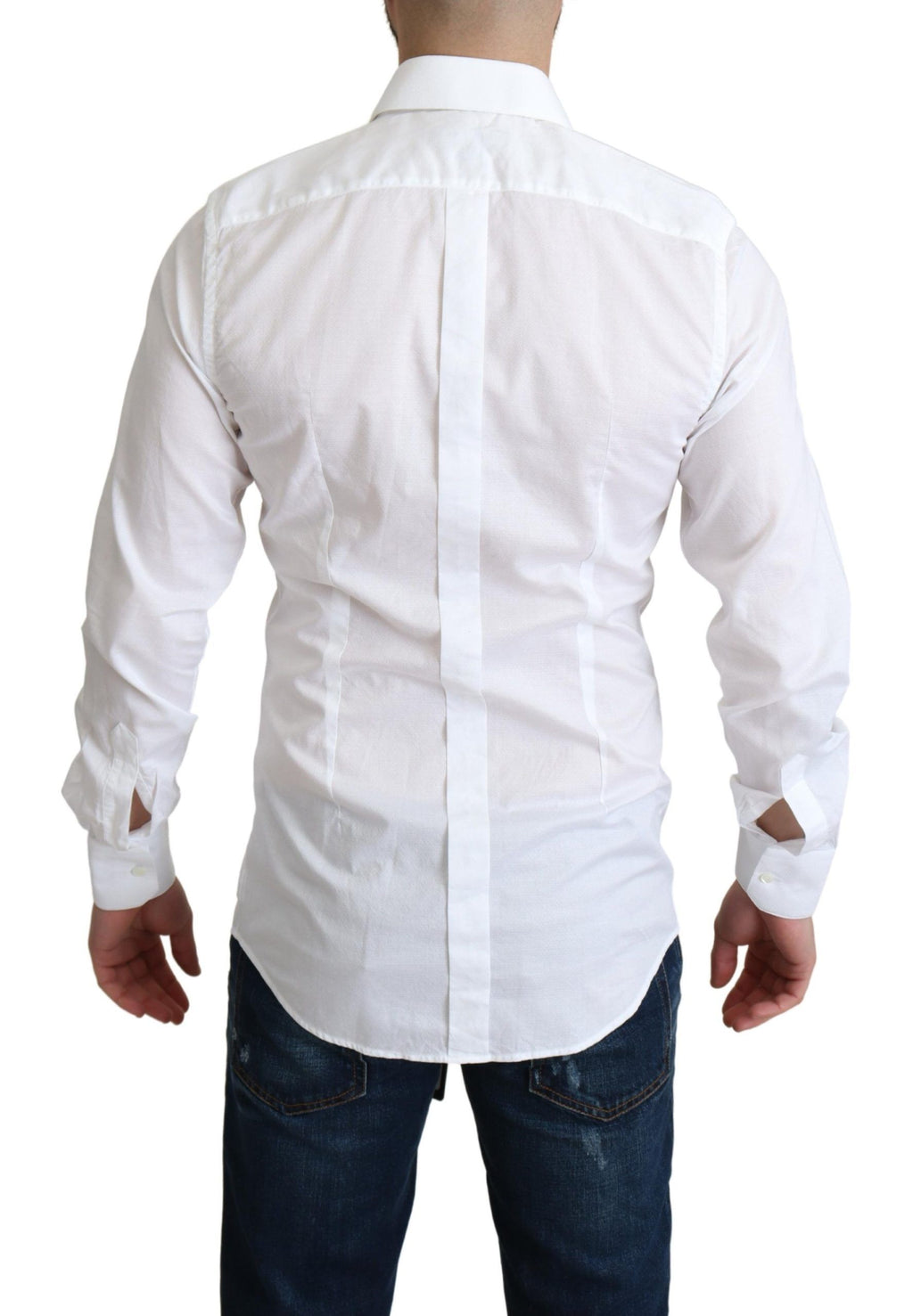 Dolce & Gabbana White Dress Shirt for Men detail view