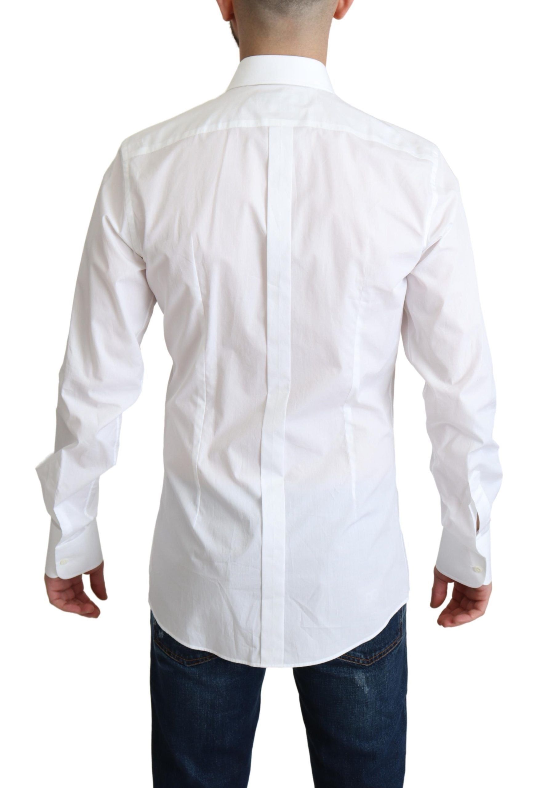 Dolce & Gabbana White Dress Shirt for Men detail view