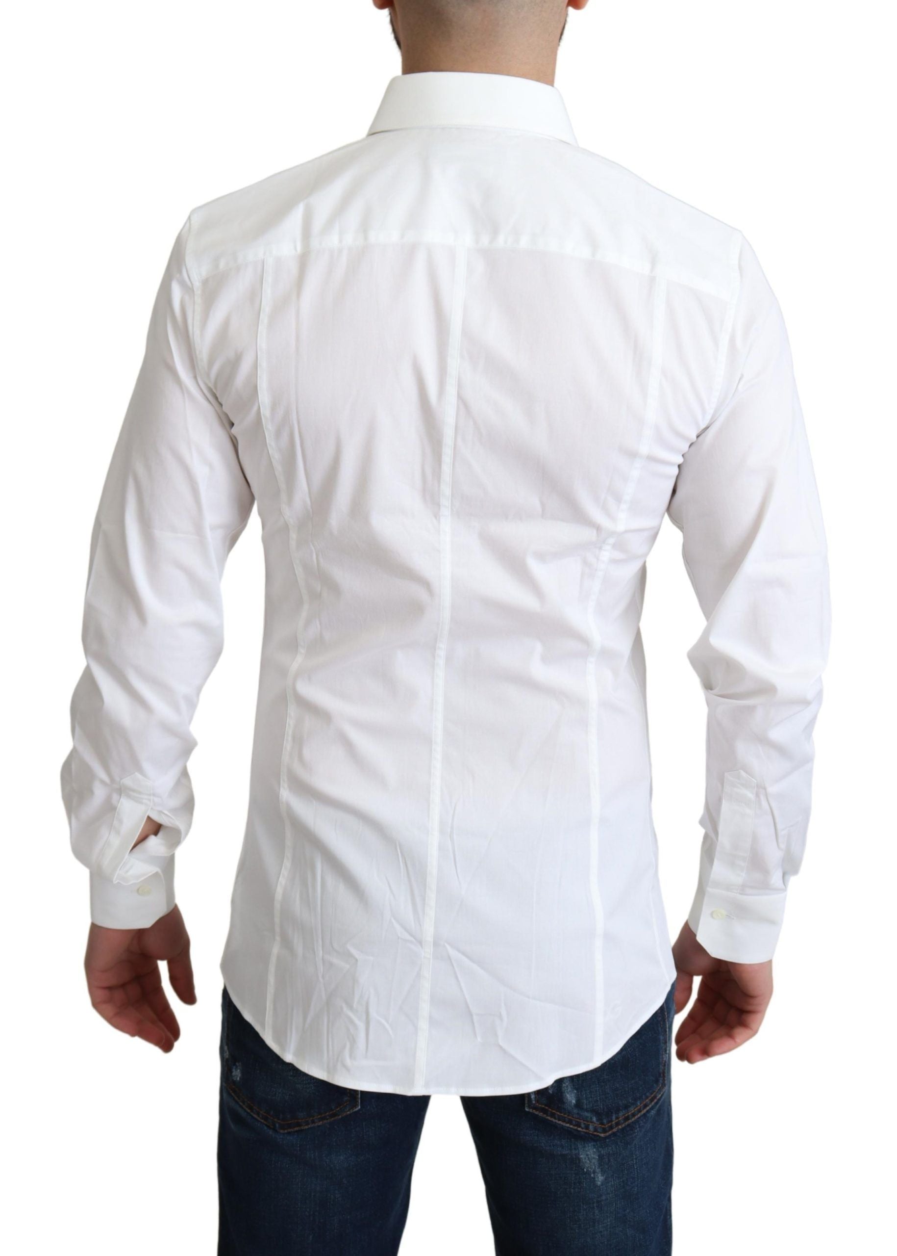 Dolce & Gabbana White Dress Shirt for Men detail view