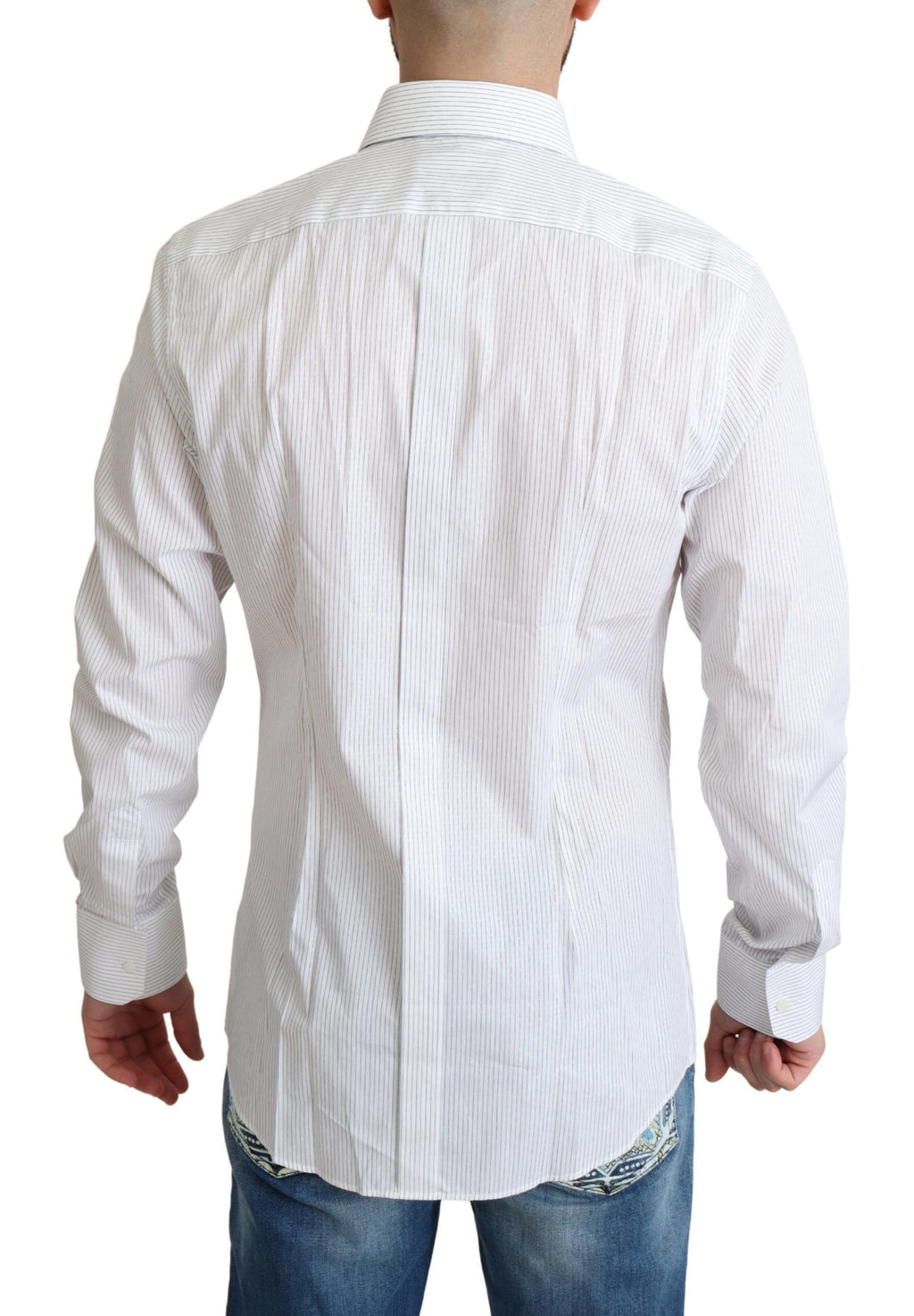 Dolce & Gabbana White Dress Shirt for Men detail view