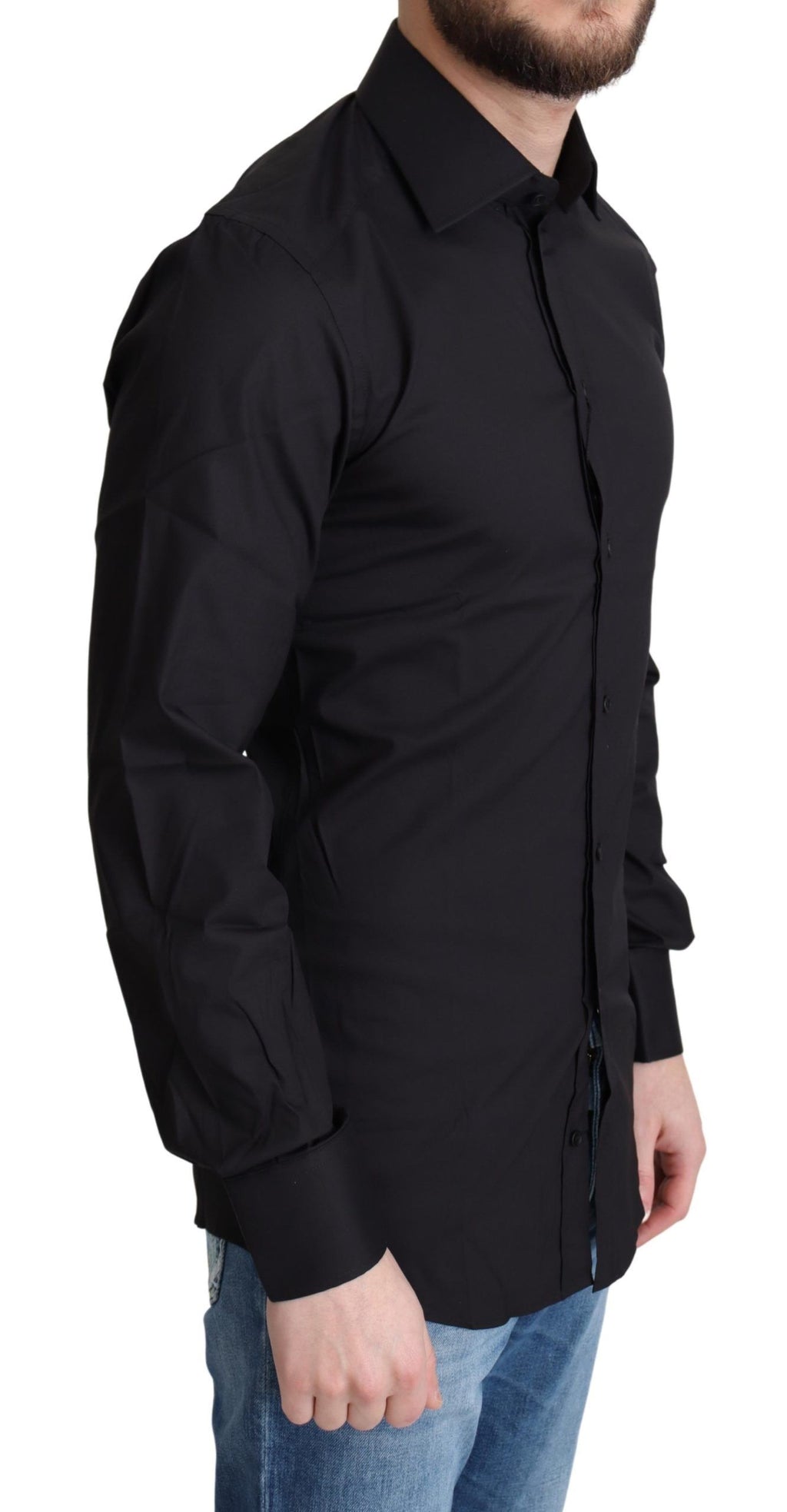 Dolce & Gabbana Black Dress Shirt for Men alternate view