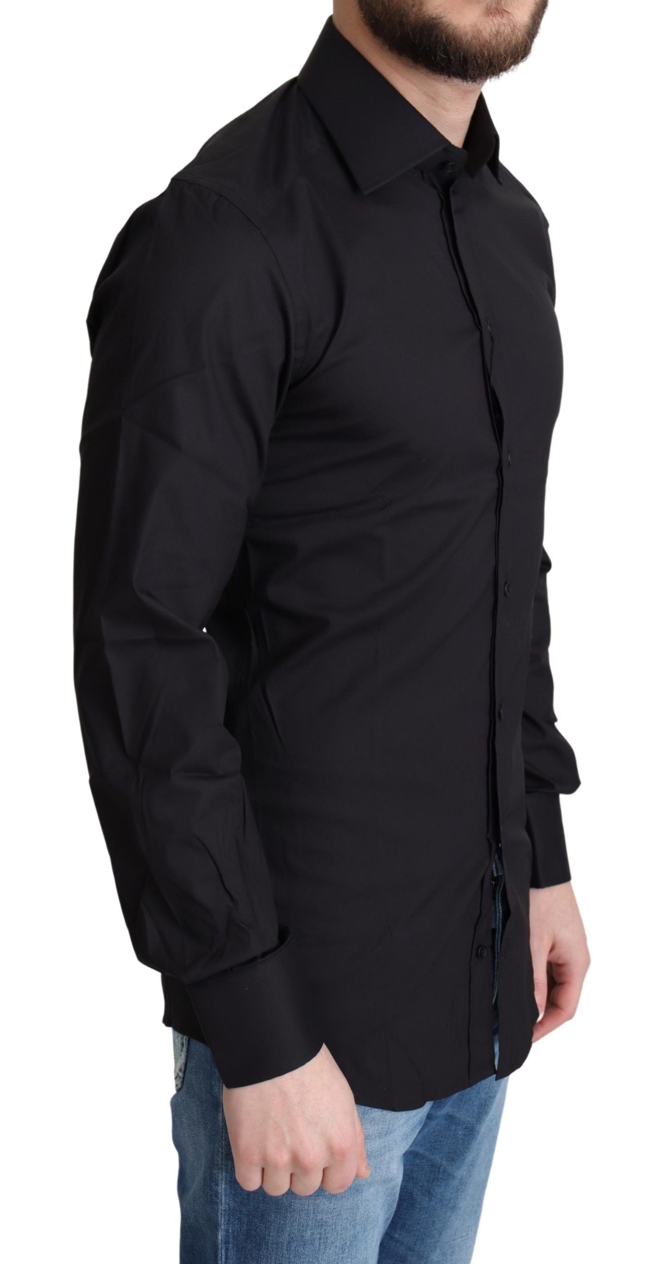 Dolce & Gabbana Black Dress Shirt for Men alternate view