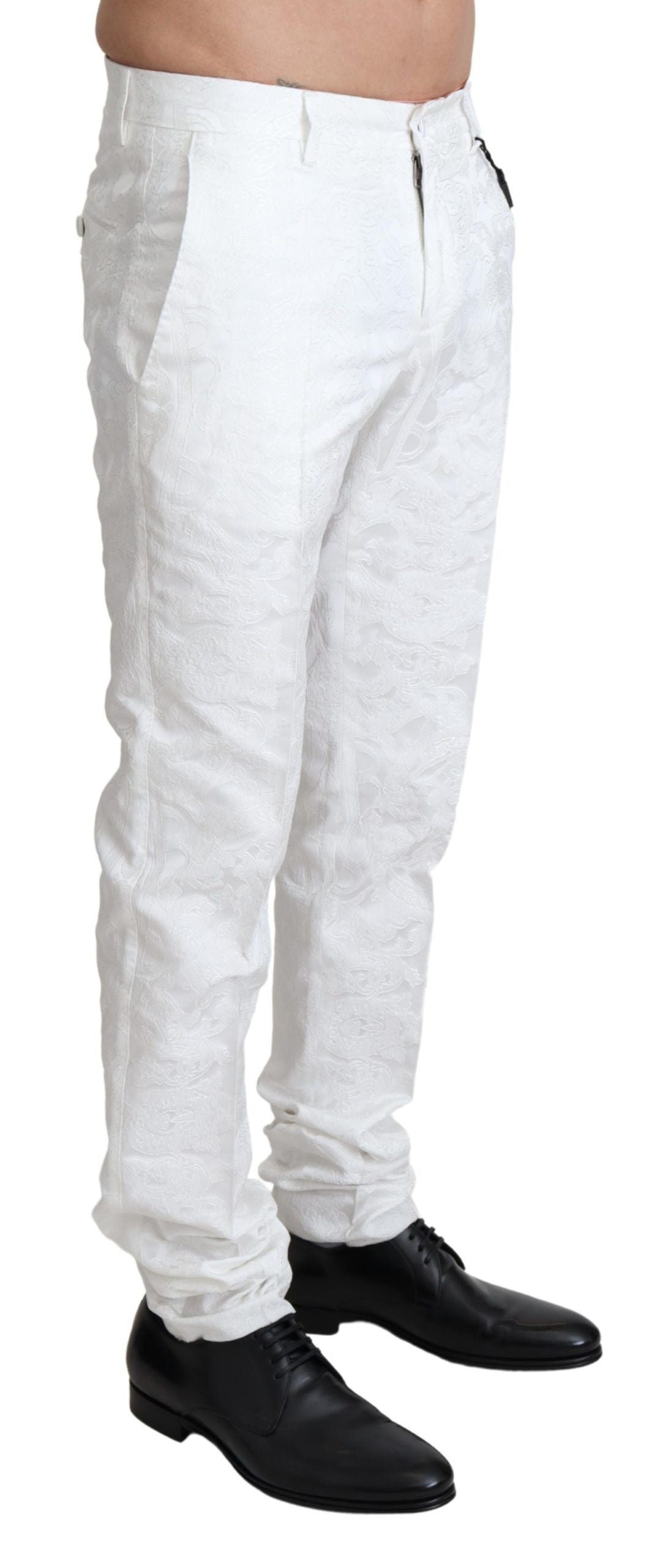Dolce & Gabbana White Dress Pants for Men alternate view