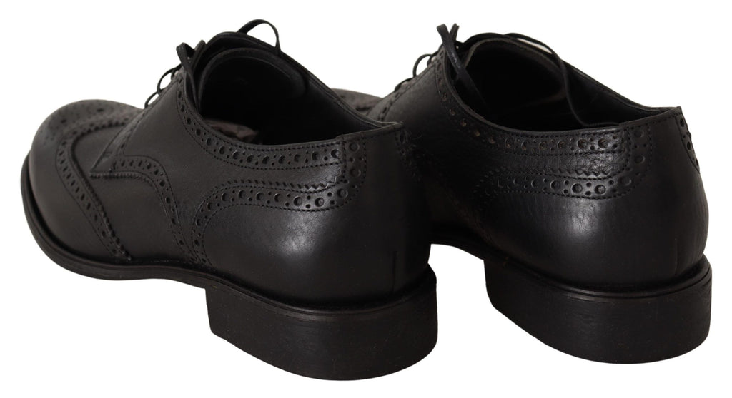 Dolce & Gabbana Black Oxfords And Derbies for Men detail view