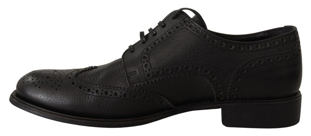 Dolce & Gabbana Black Oxfords And Derbies for Men side view