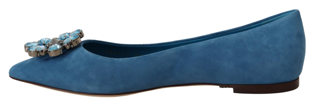 Dolce & Gabbana Blue Ballet Flats for Women detail view