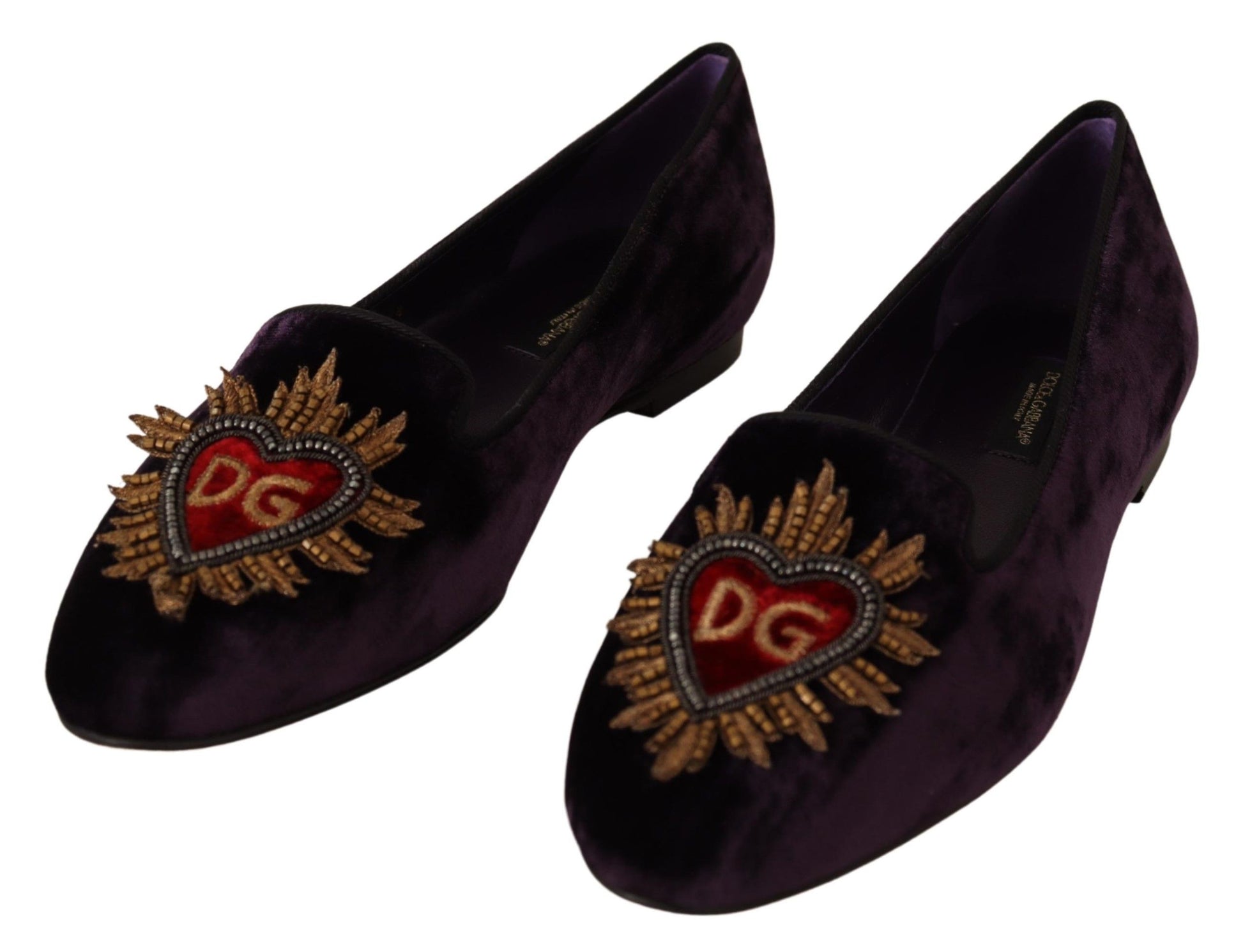 Dolce & Gabbana Purple Ballet Flats for Women alternate view