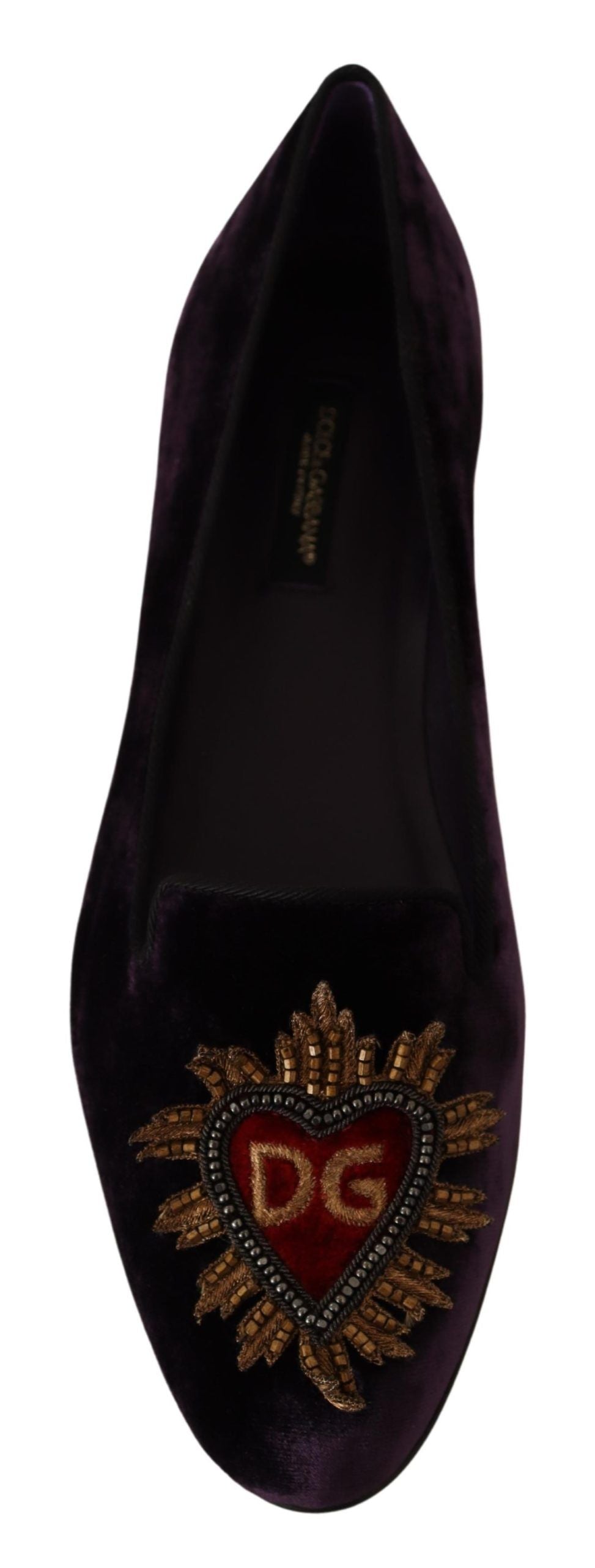 Dolce & Gabbana Purple Ballet Flats for Women additional view