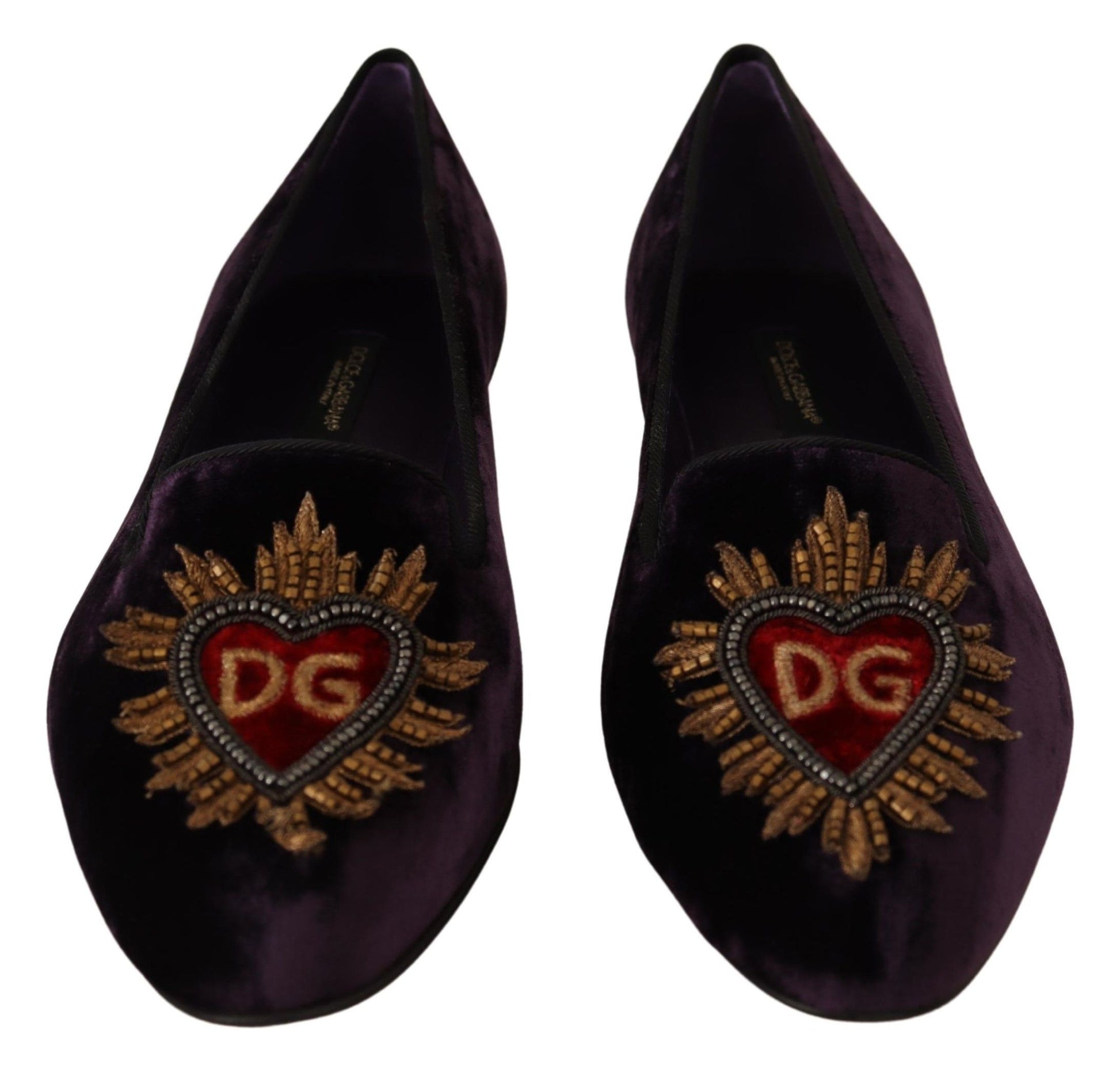Dolce & Gabbana Purple Ballet Flats for Women additional view