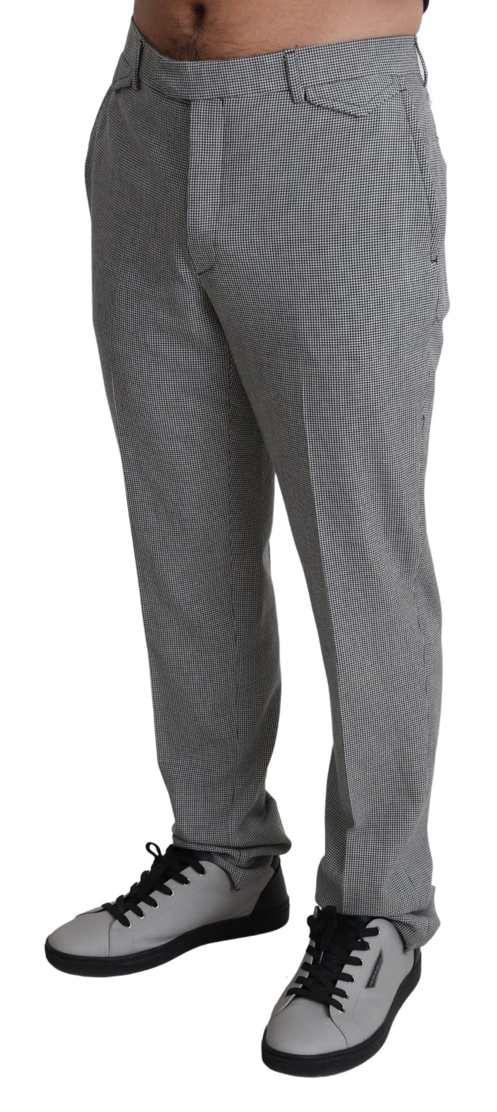 BENCIVENGA Grey Dress Pants for Men detail view