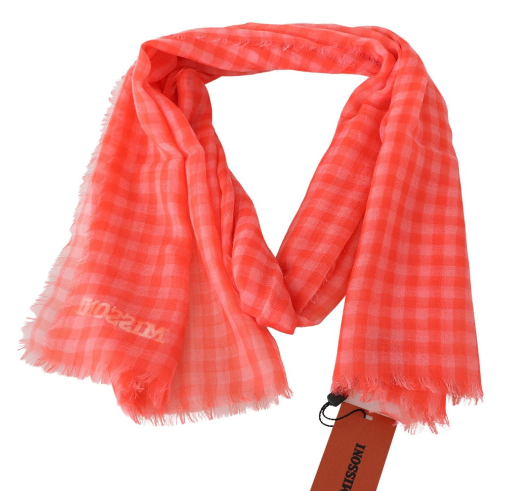 Missoni Orange Scarf for Men detail view