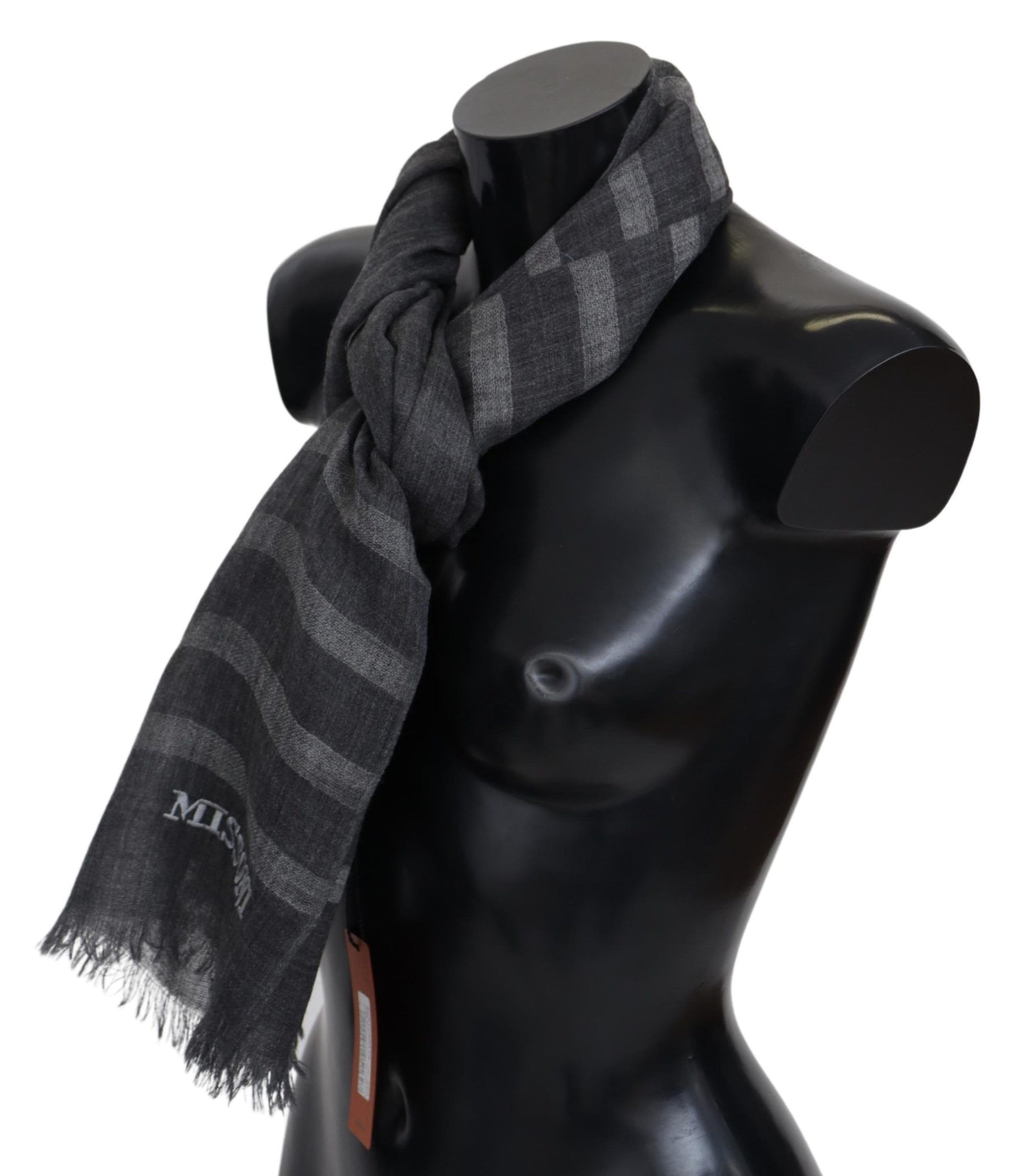 Missoni Grey Scarf for Men alternate view
