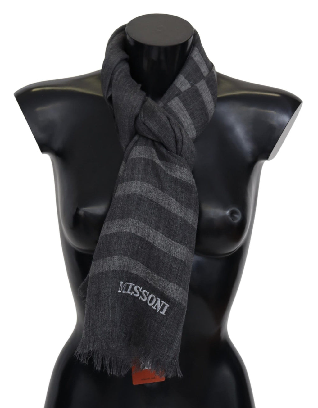 Missoni Grey Scarf for Men