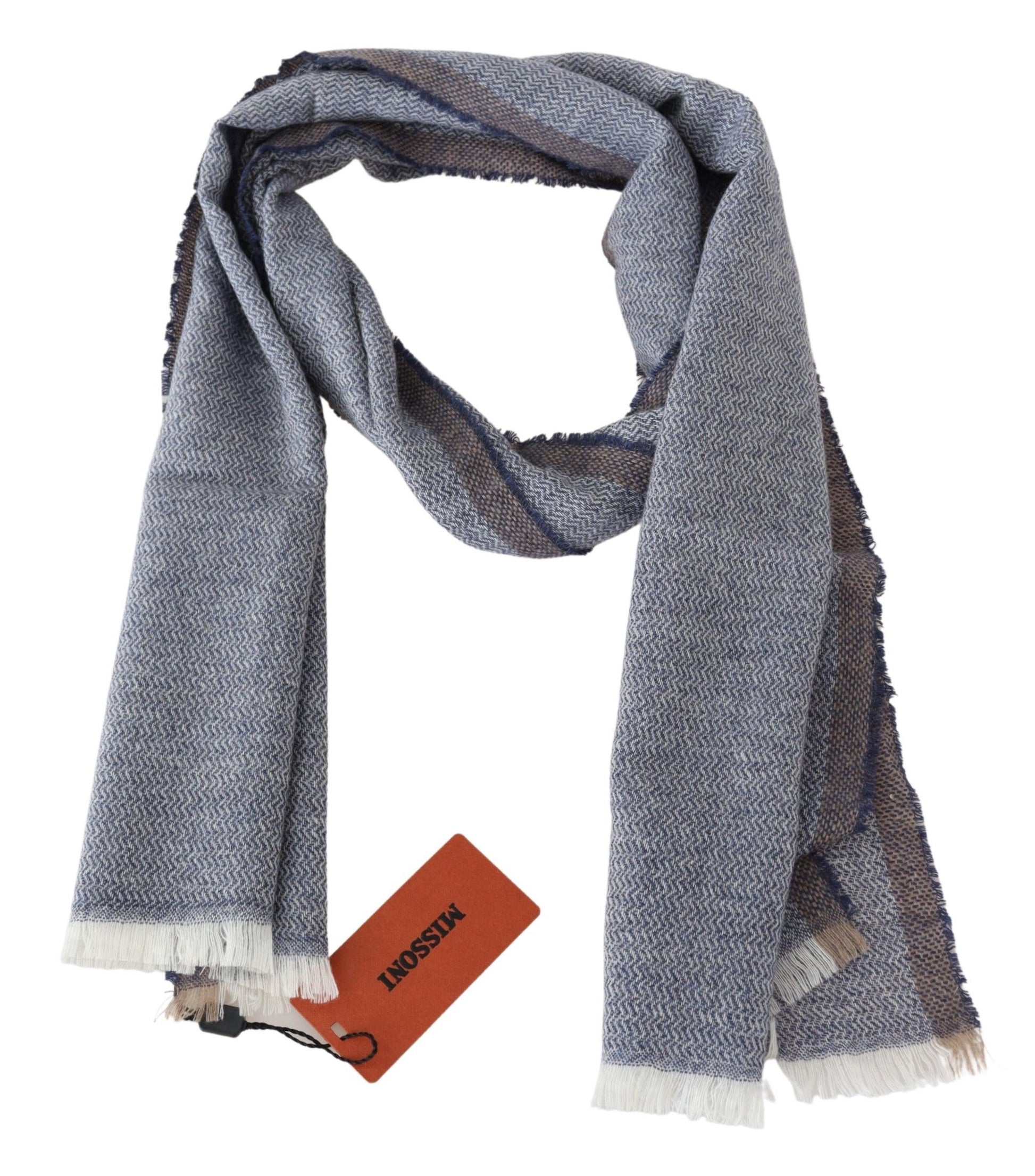 Missoni Grey Scarf for Men alternate view