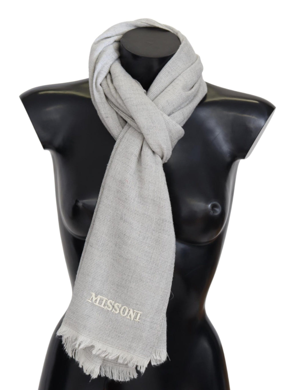 Missoni Grey Scarf for Men