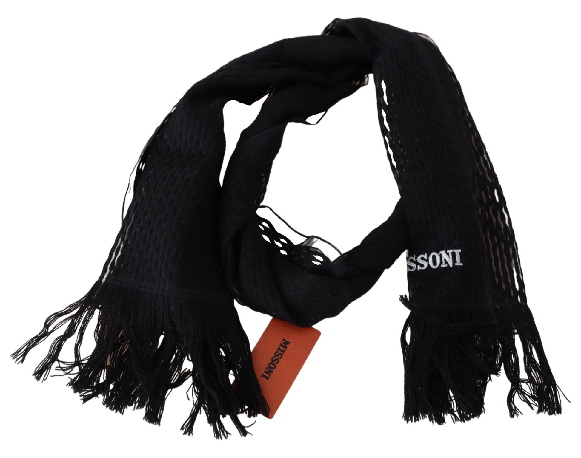Missoni Black Scarf for Men alternate view