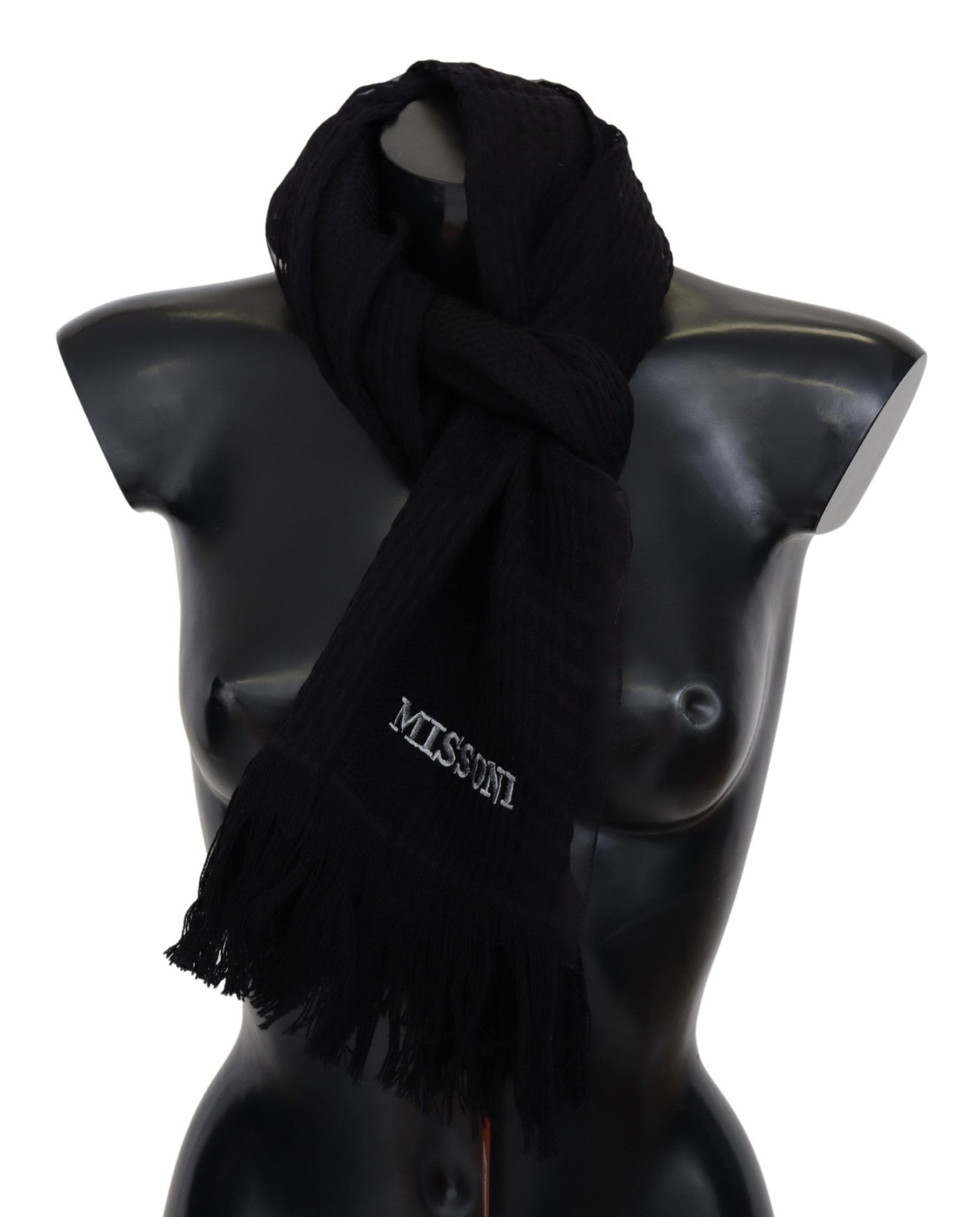 Missoni Black Scarf for Men