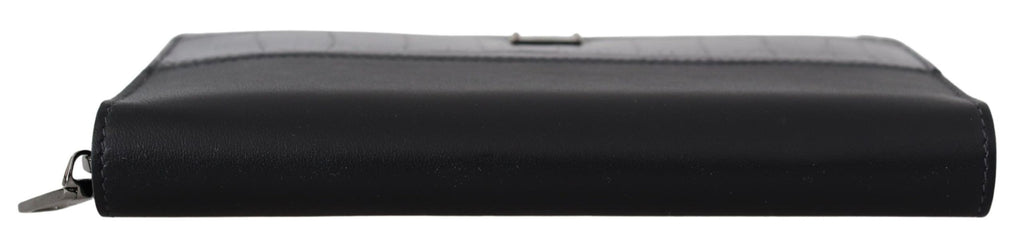 Dolce & Gabbana Black Leather Wallets for Men side view