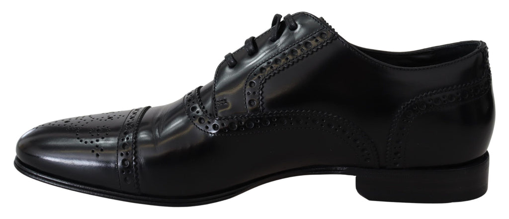 Dolce & Gabbana Black Oxfords And Derbies for Men detail view