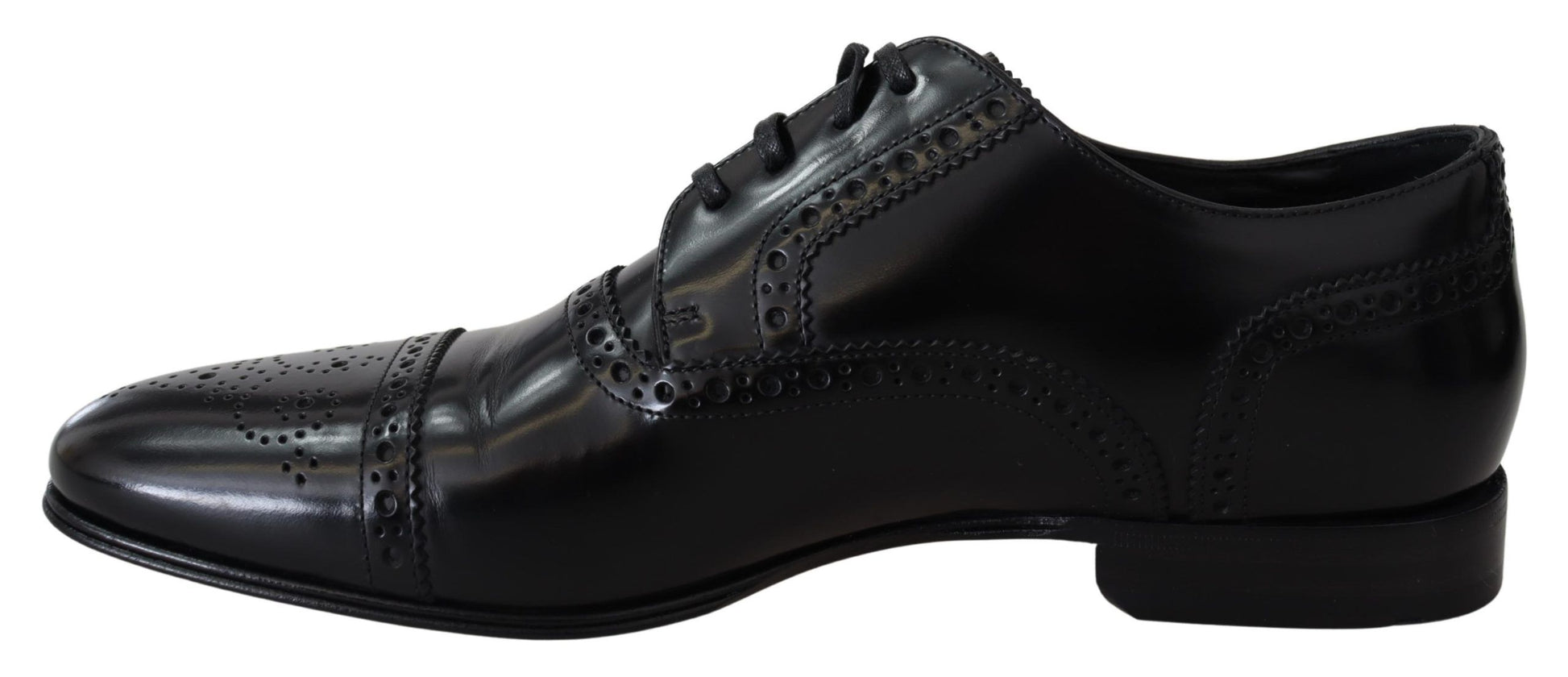 Dolce & Gabbana Black Oxfords And Derbies for Men detail view