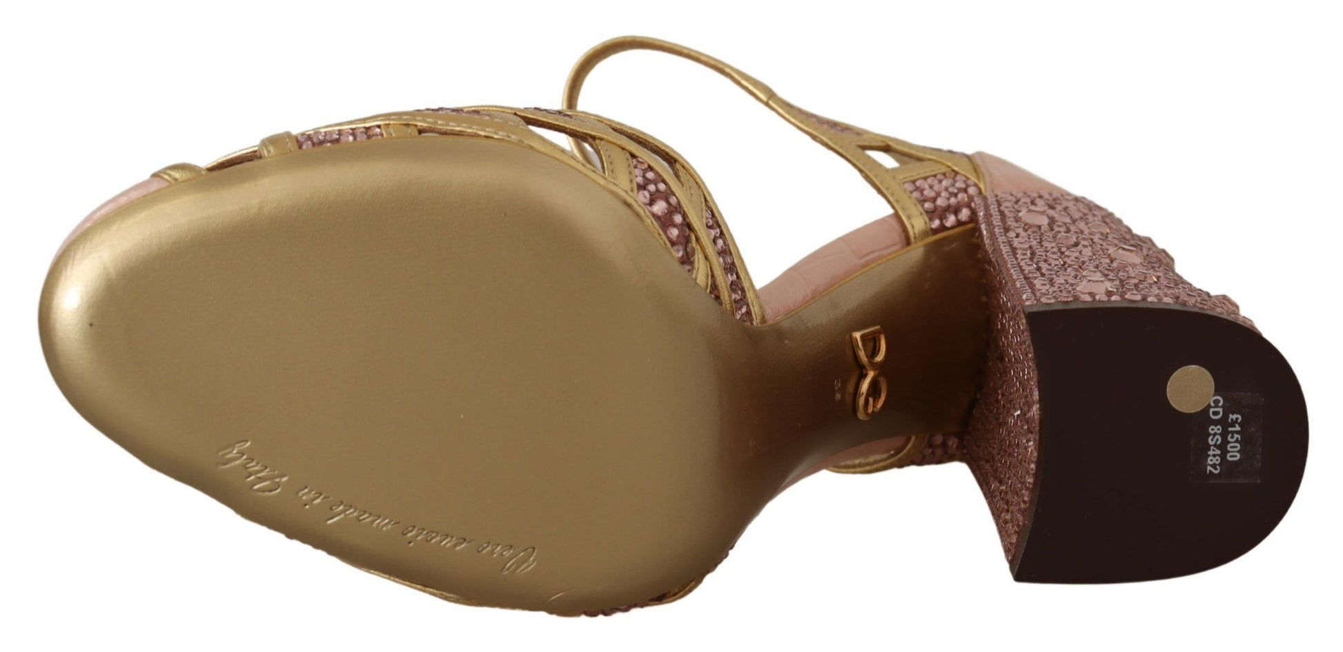 Dolce & Gabbana Gold High Heel for Women additional view