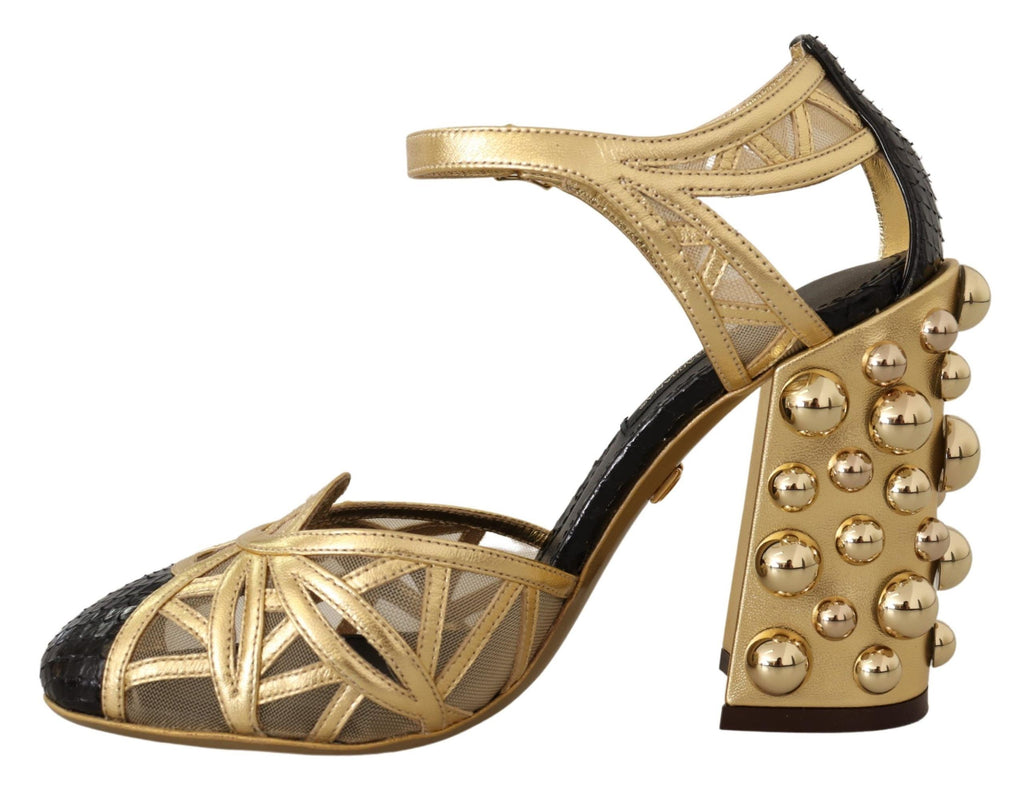 Dolce & Gabbana Black High Heel for Women side view