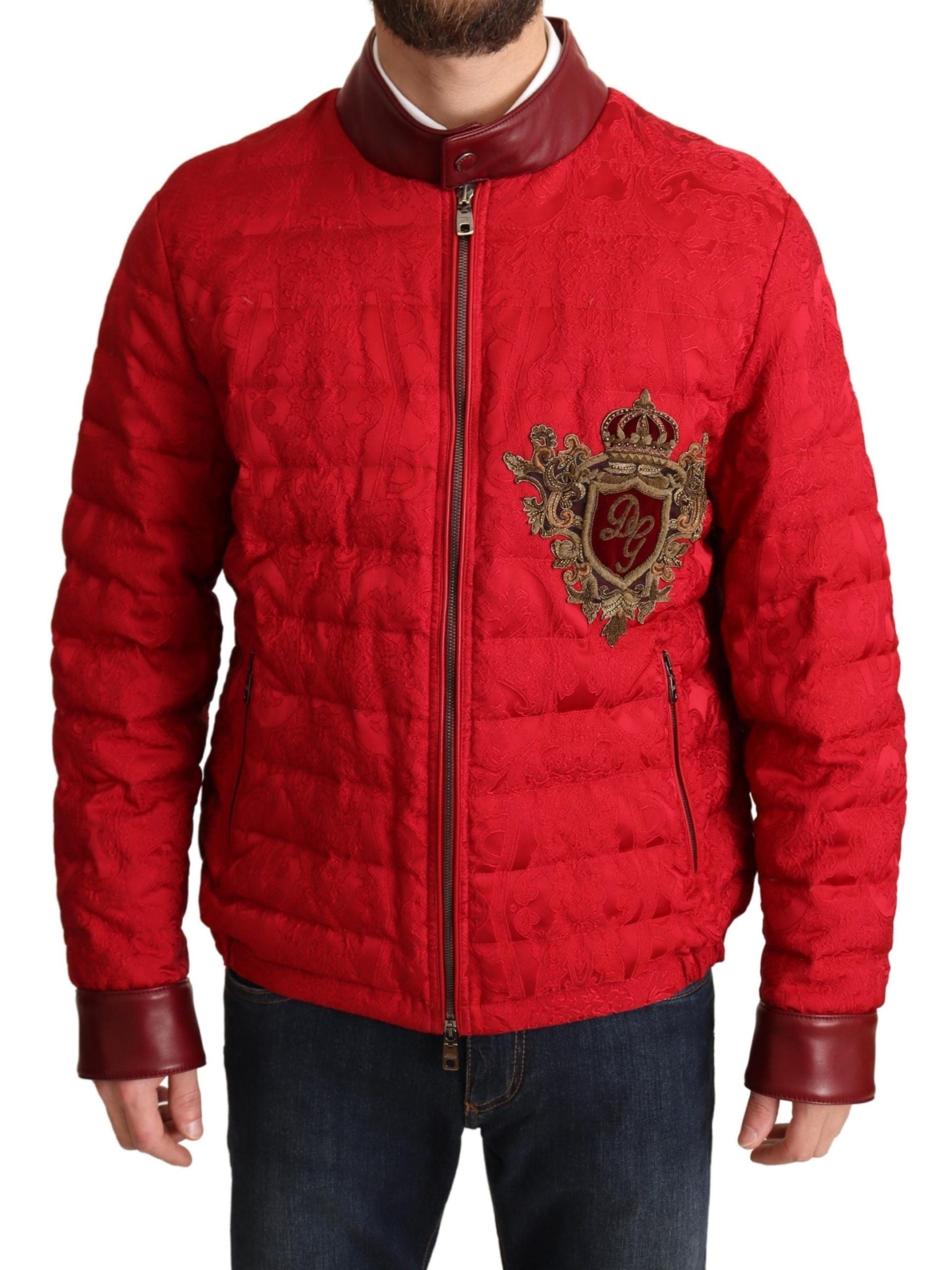 Dolce & Gabbana Red Bomber for Men