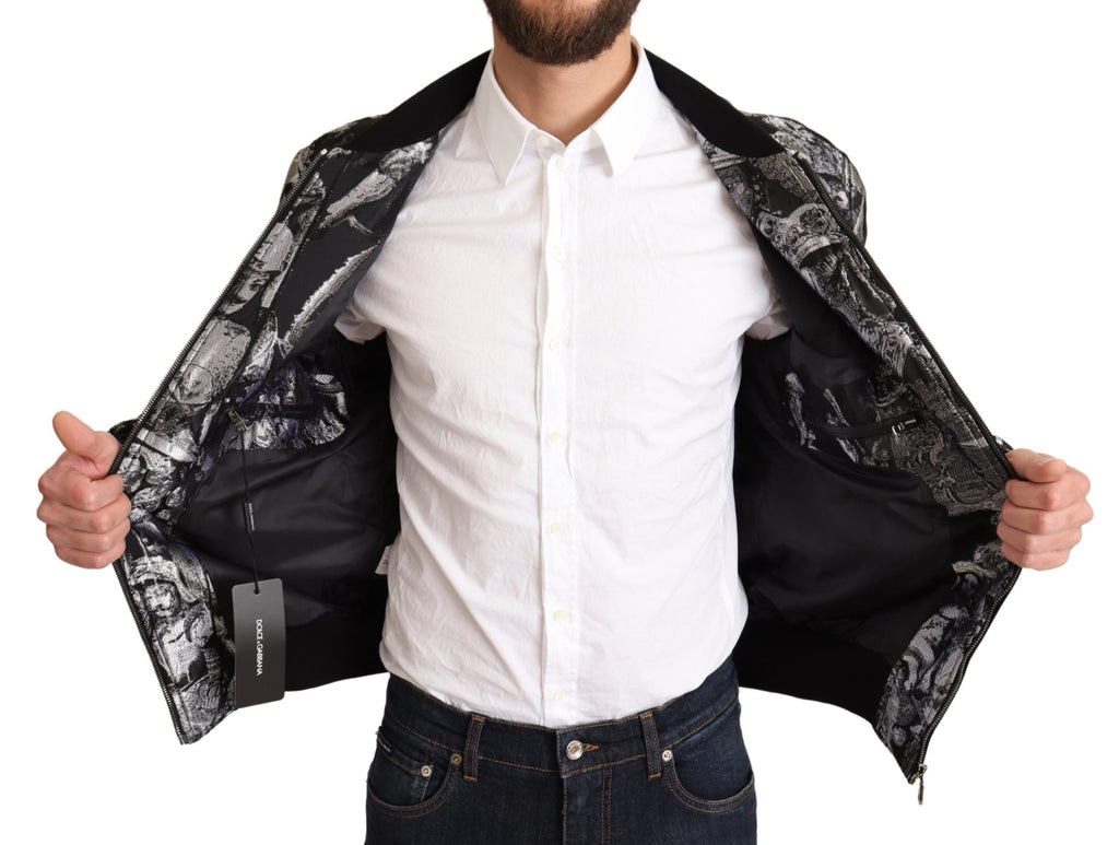 Dolce & Gabbana Black Bomber for Men additional view
