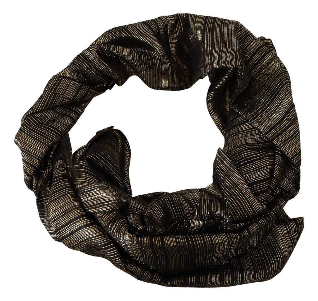 Dolce & Gabbana Gold Scarf for Women detail view