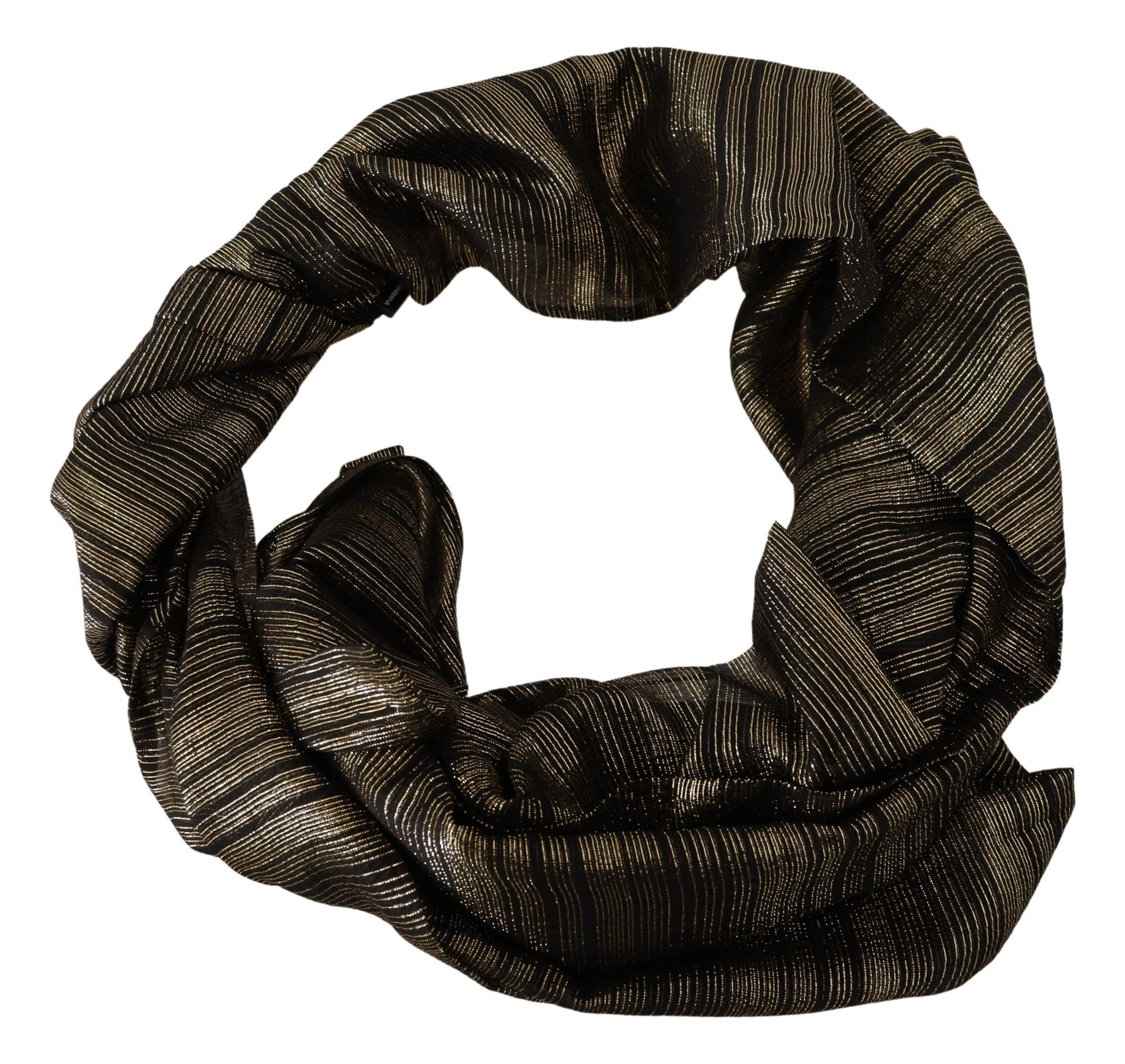 Dolce & Gabbana Gold Scarf for Women detail view