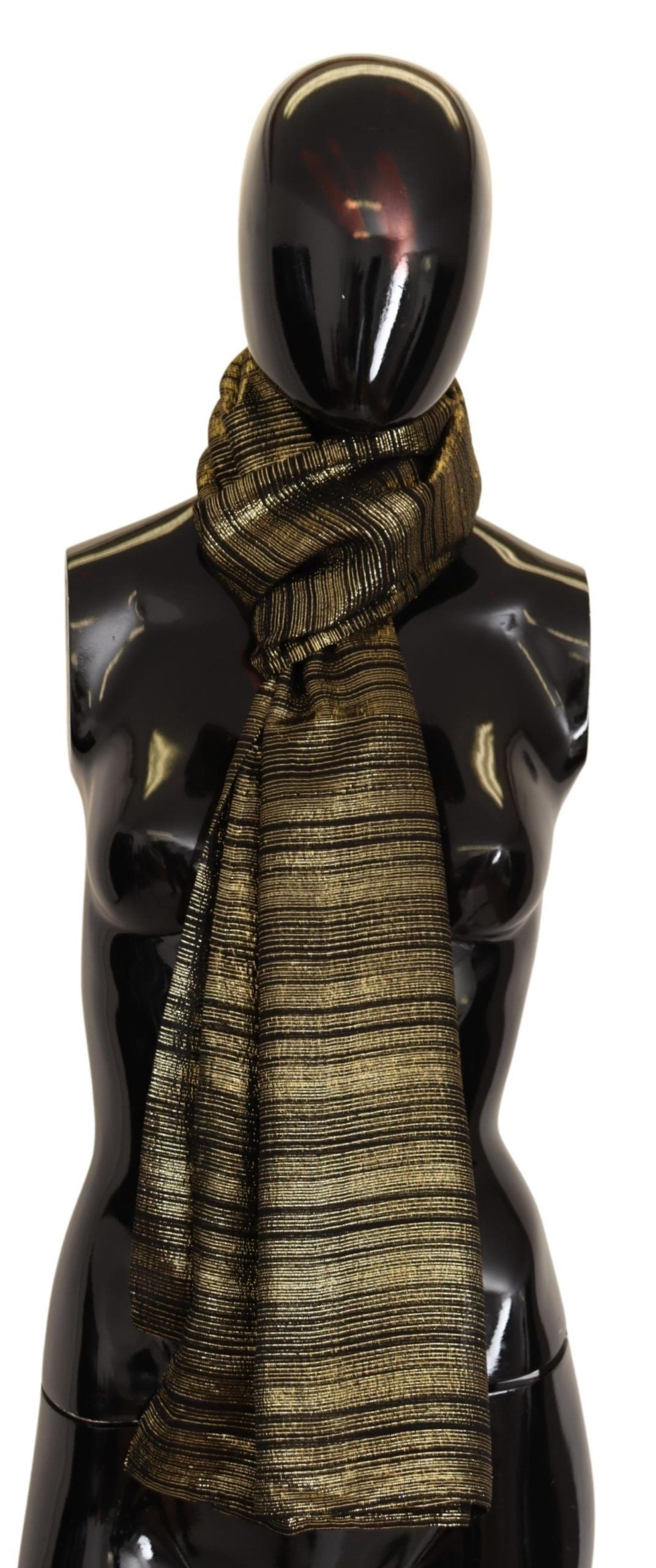 Dolce & Gabbana Gold Scarf for Women additional view