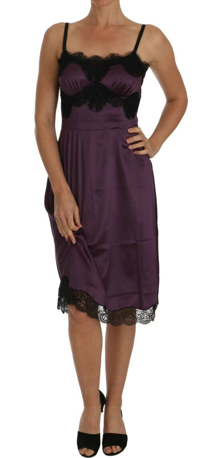 Dolce & Gabbana Purple Midi Dress for Women