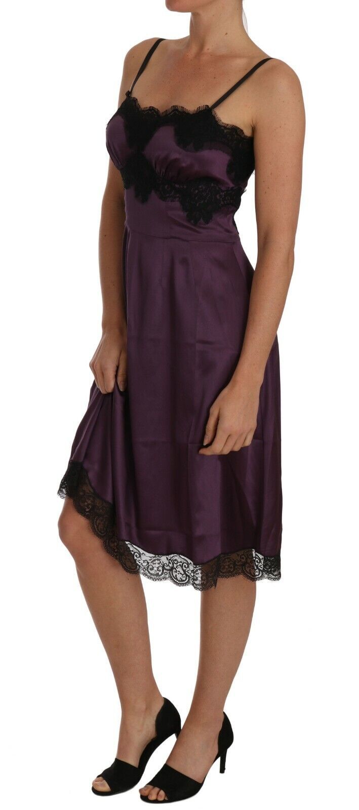 Dolce & Gabbana Purple Midi Dress for Women alternate view