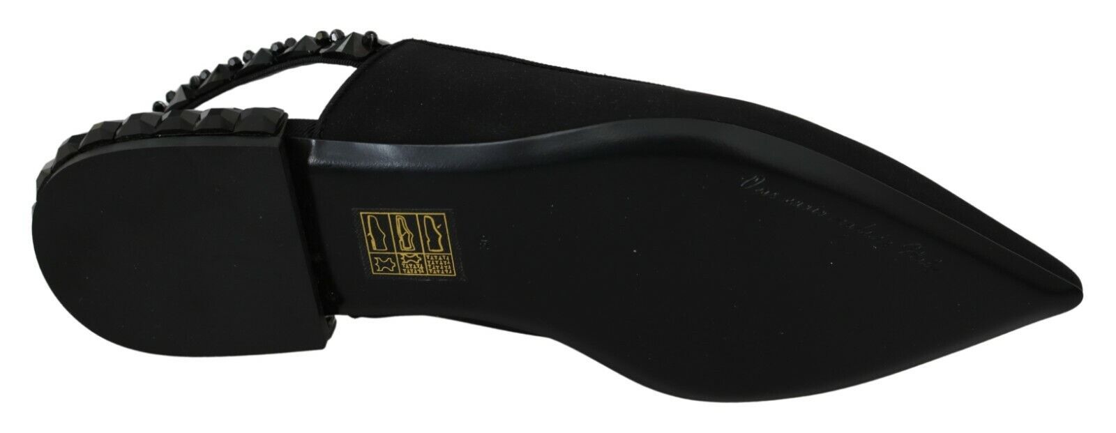Dolce & Gabbana Black Mules for Women detail view