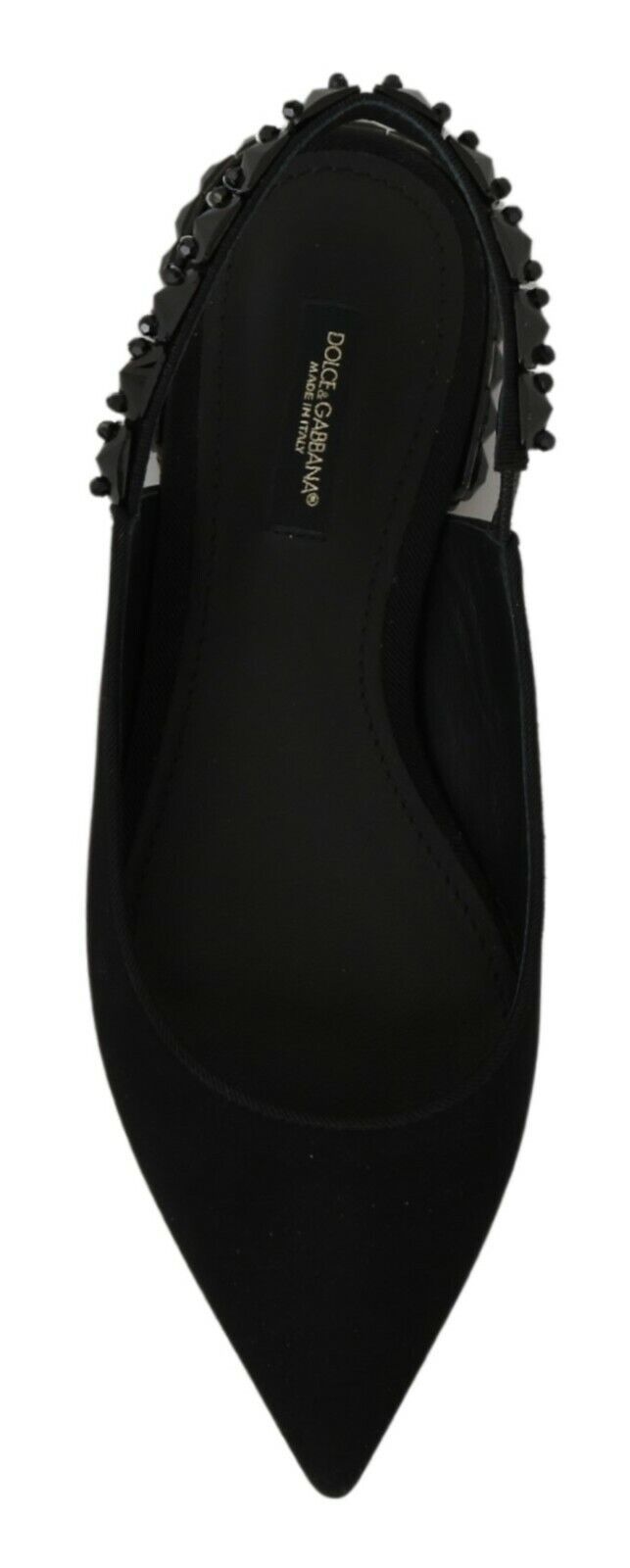 Dolce & Gabbana Black Mules for Women side view