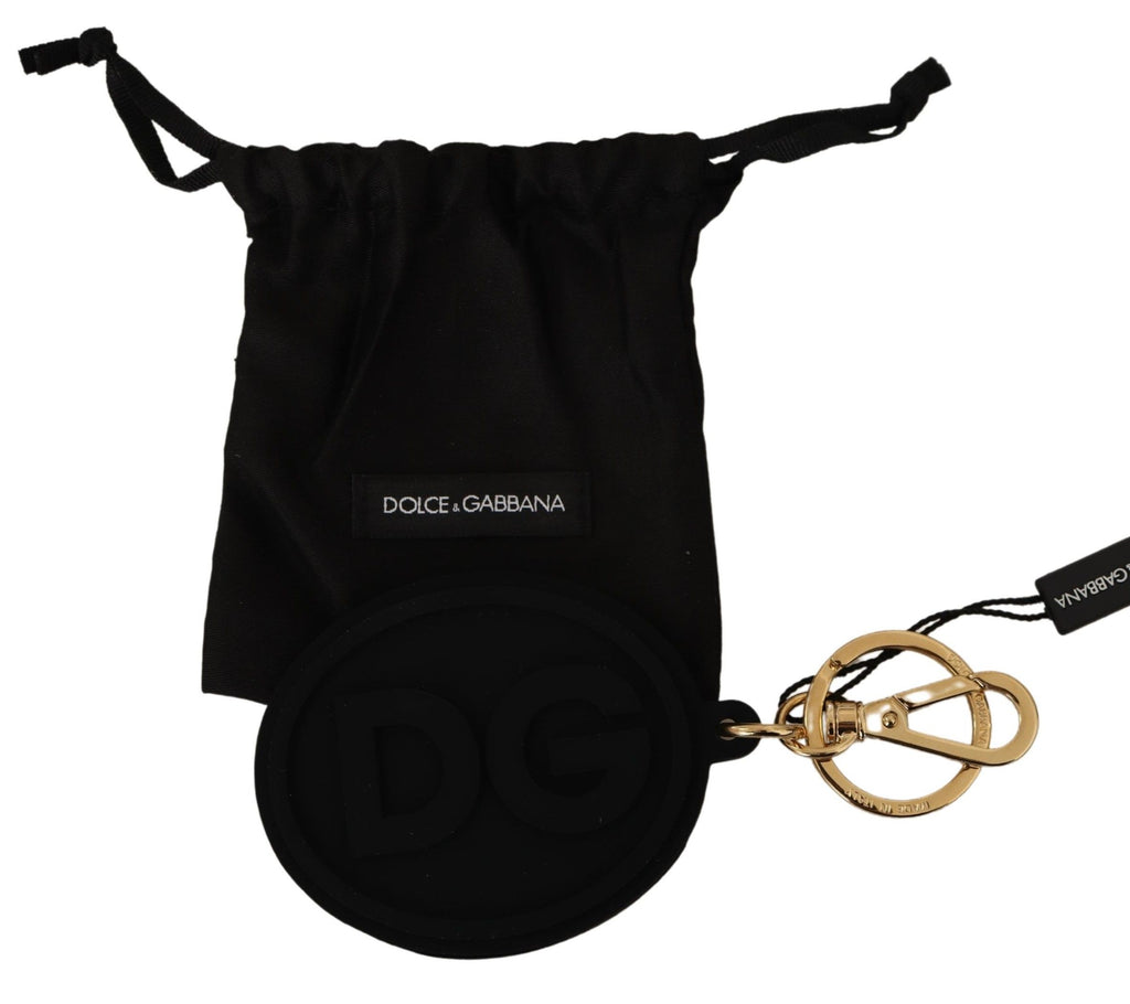 Dolce & Gabbana Black Keychains for Men detail view
