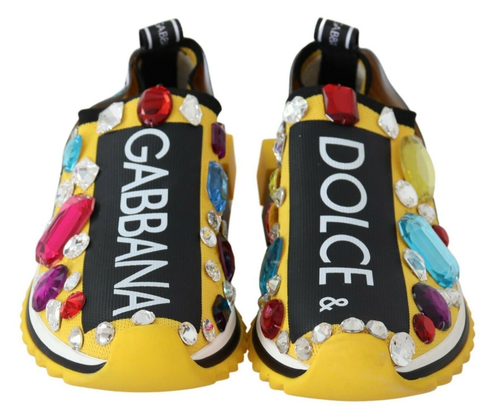 Dolce & Gabbana Yellow Low Top Sneakers for Women additional view