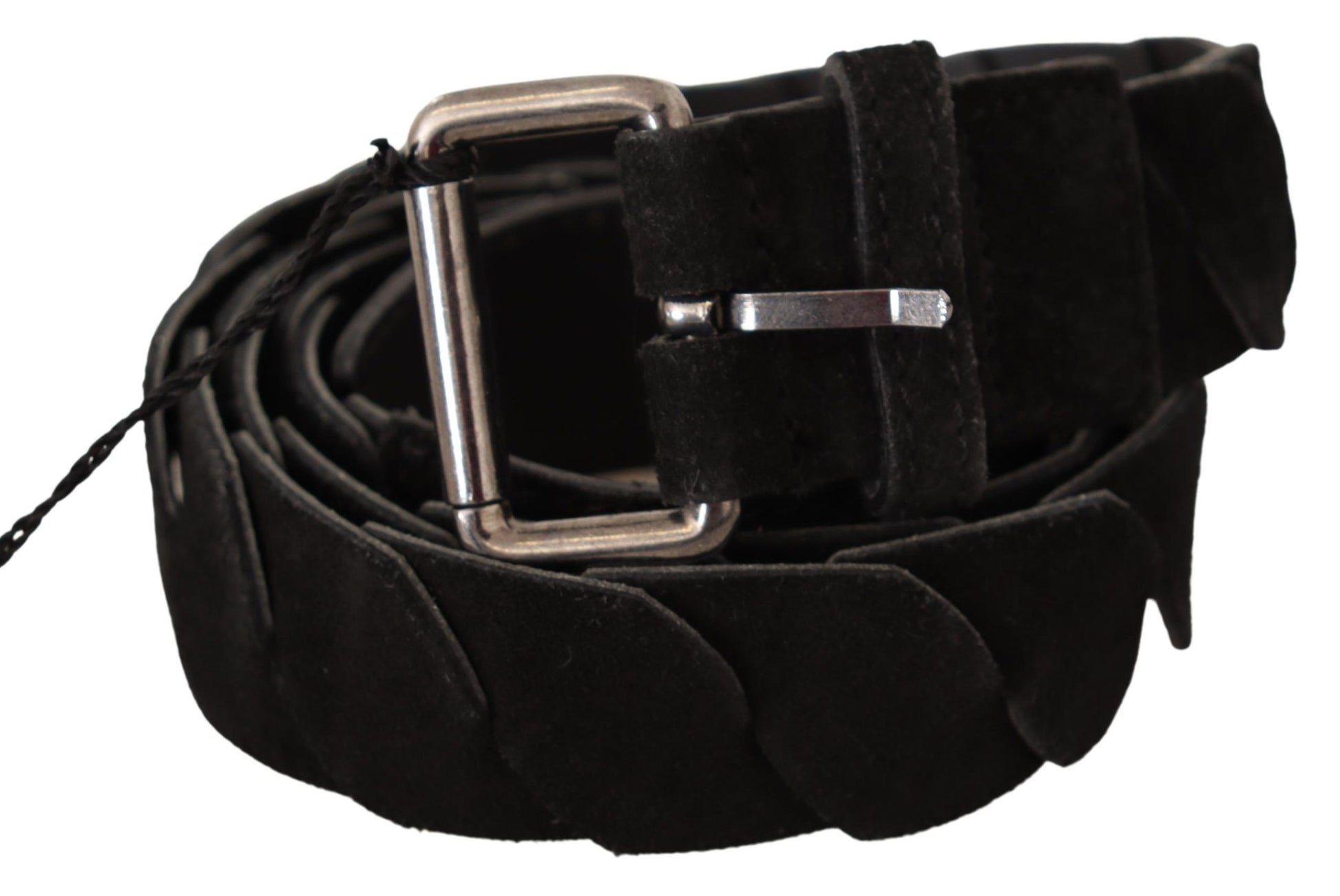 GF Ferre Black High Waist Belts for Men alternate view