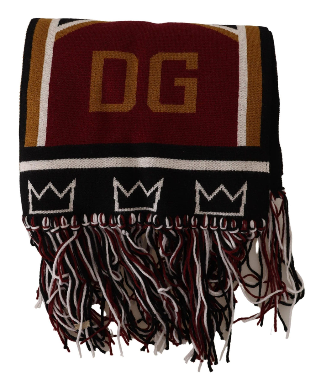 Dolce & Gabbana Multicolor Scarf for Men side view