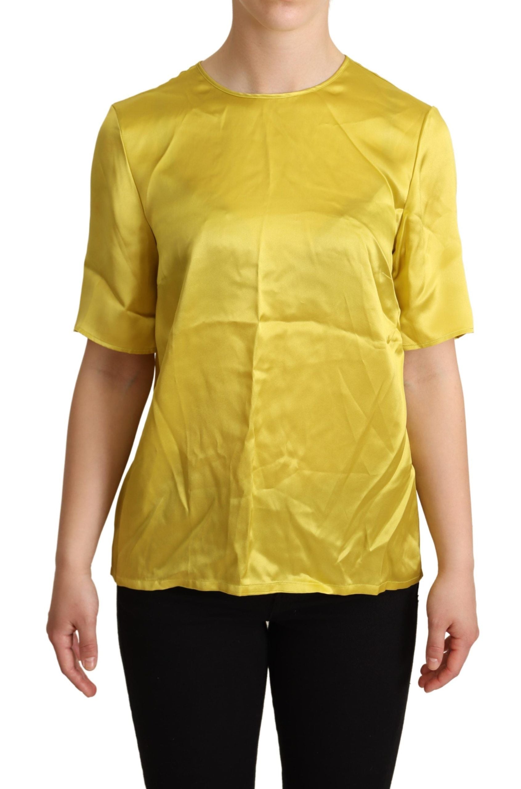 Dolce & Gabbana Yellow T-Shirt for Women