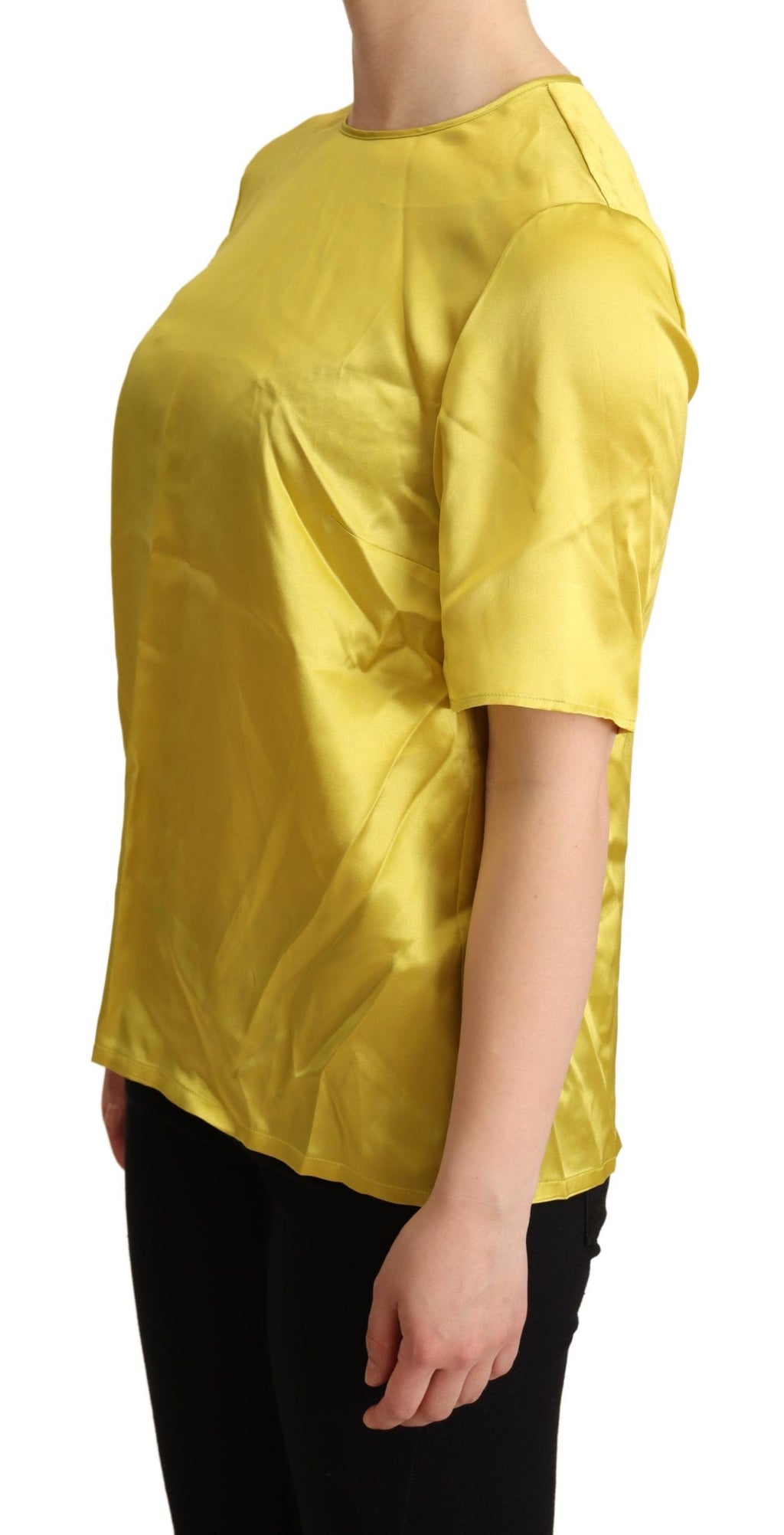 Dolce & Gabbana Yellow T-Shirt for Women alternate view