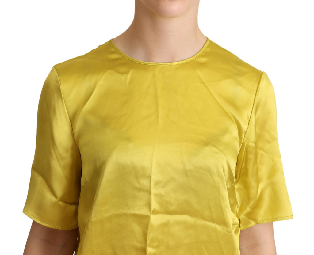 Dolce & Gabbana Yellow T-Shirt for Women side view