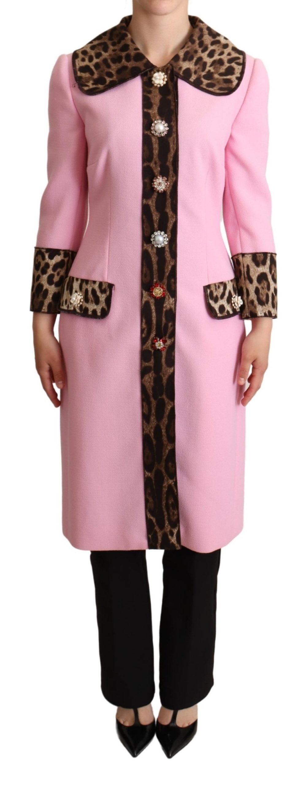 Dolce & Gabbana Pink Trench Coats for Women