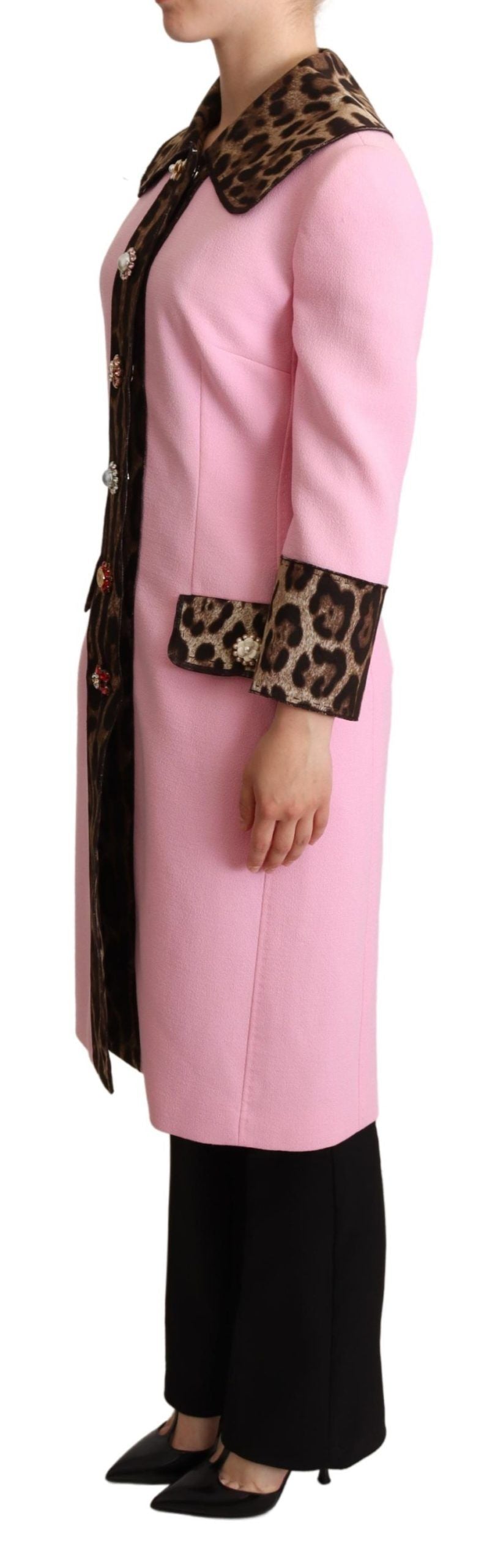 Dolce & Gabbana Pink Trench Coats for Women alternate view