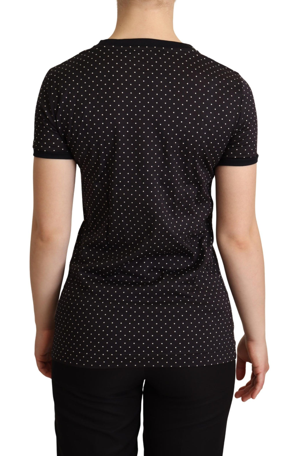 Dolce & Gabbana Black T-Shirt for Women detail view