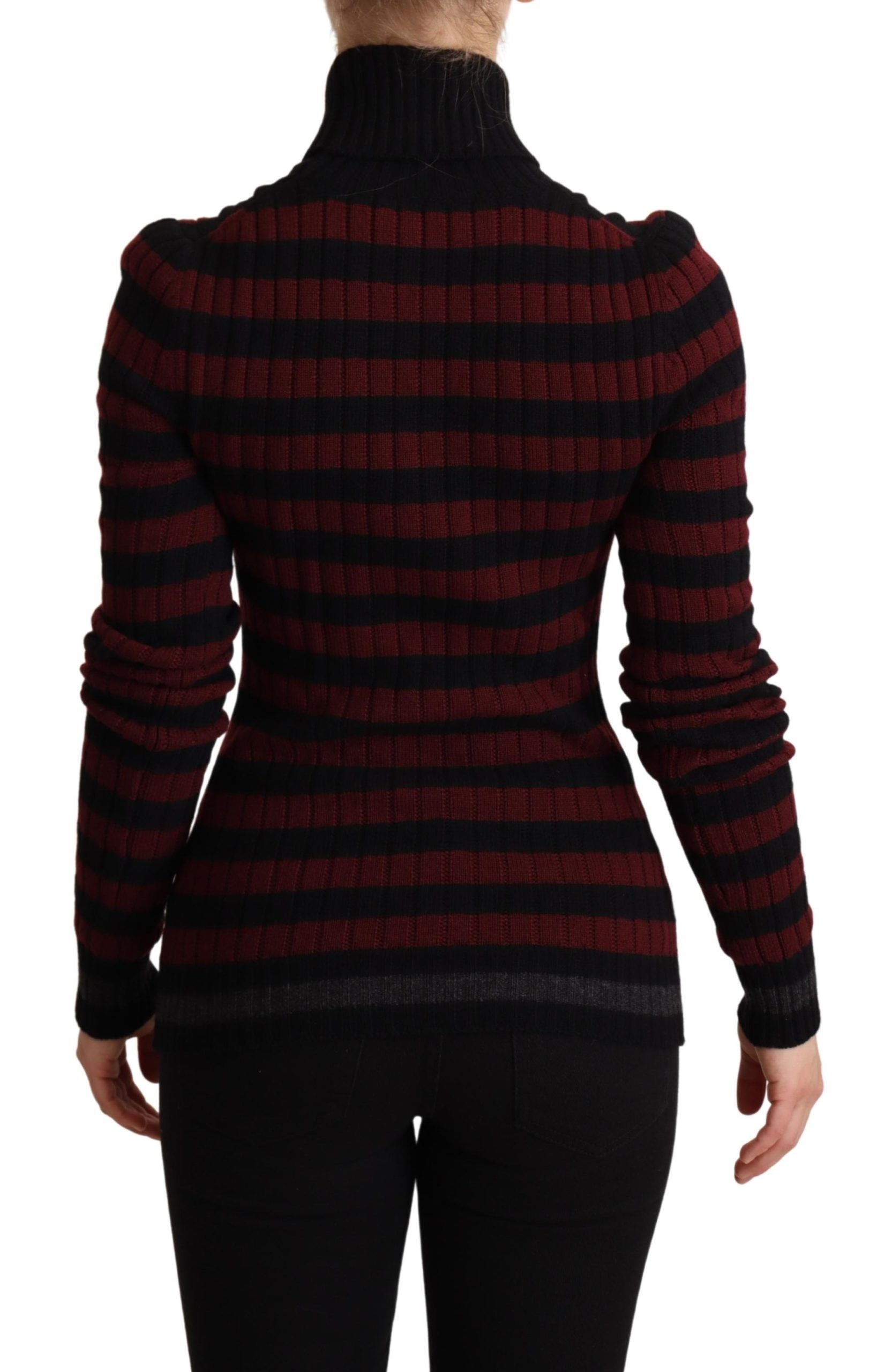 Dolce & Gabbana Red Turtleneck for Women detail view
