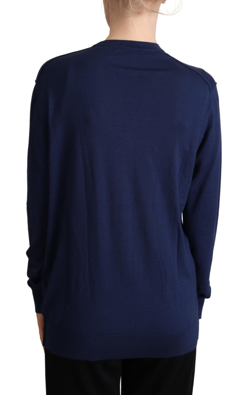 Dolce & Gabbana Blue Cardigan for Women detail view