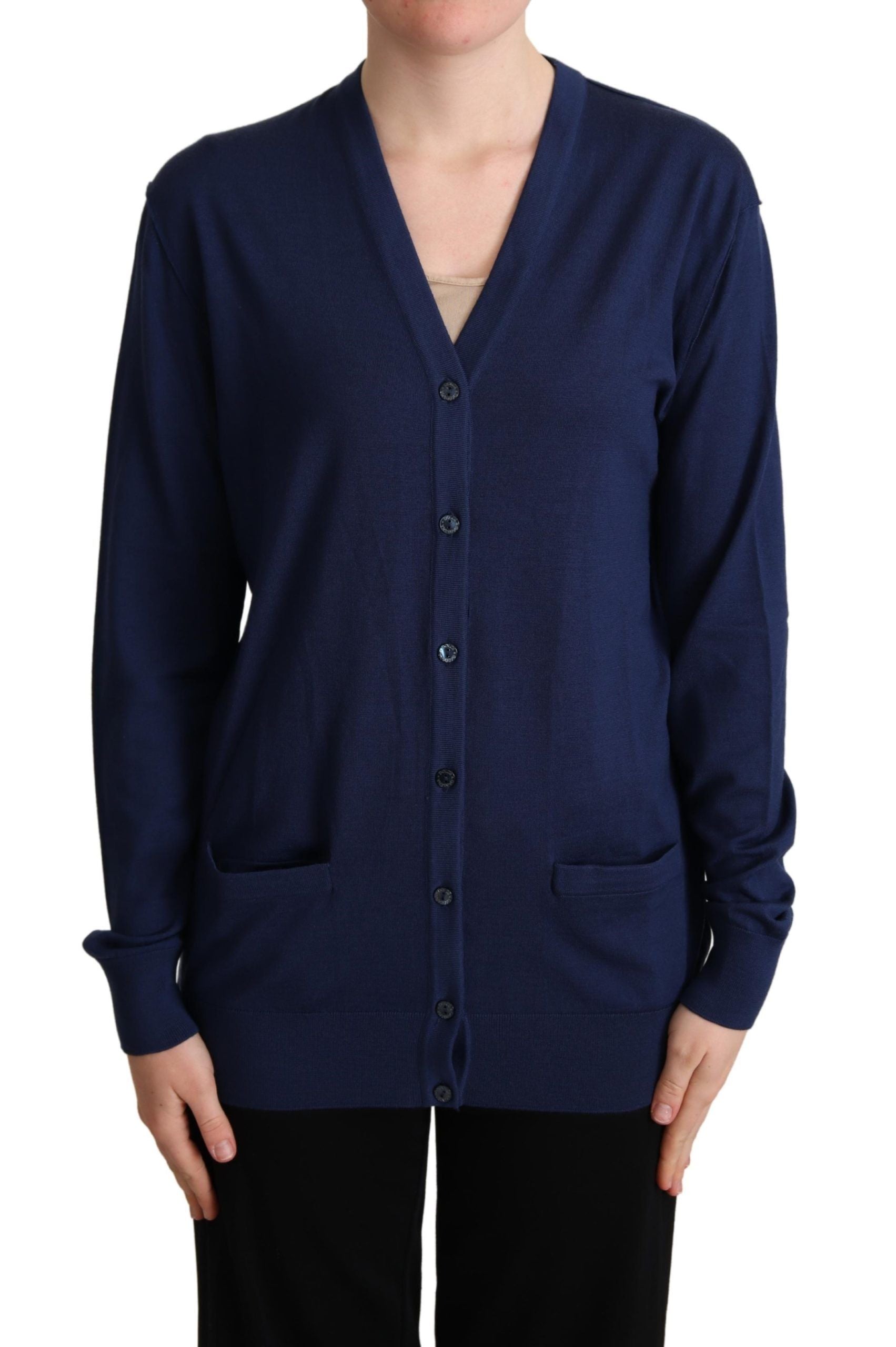Dolce & Gabbana Blue Cardigan for Women