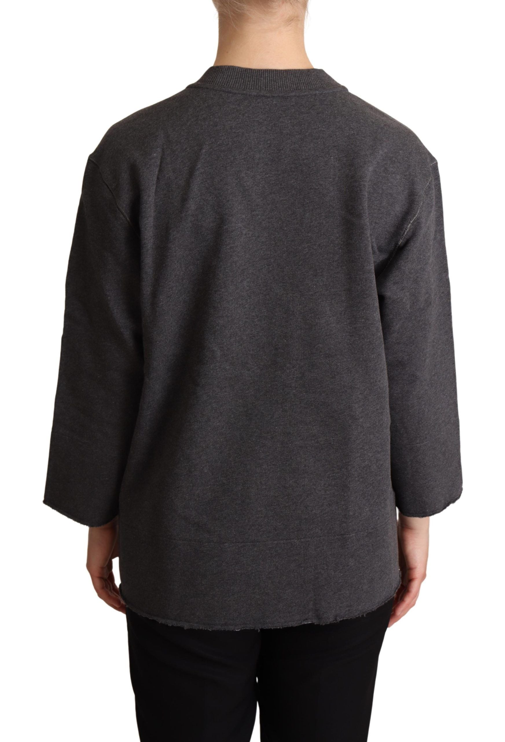 Dolce & Gabbana Grey Sweatshirt for Women detail view
